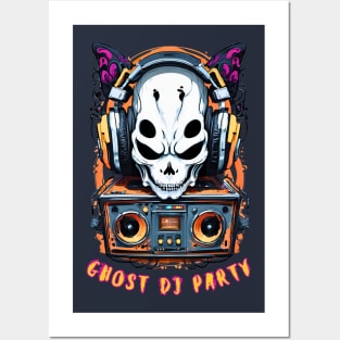 Haloween ghosts music Posters and Art